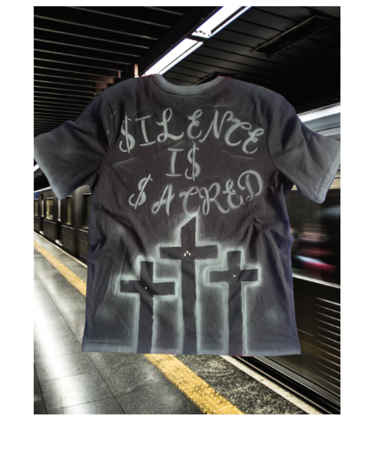 PRAY “Silence Is Sacred” 1OF1 Tee